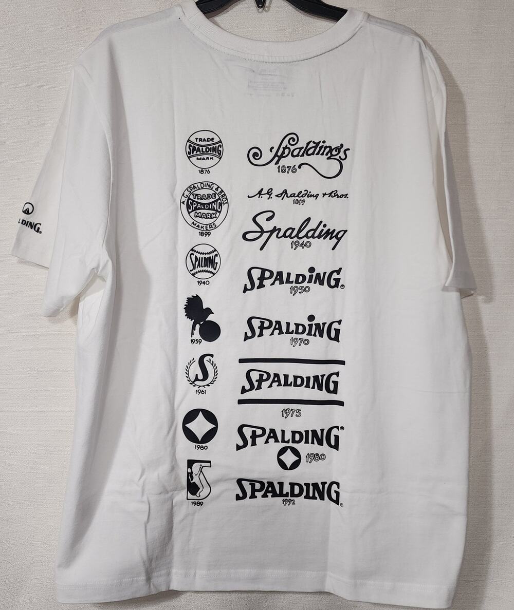 Spalding Unknwn white shirts size XL men's